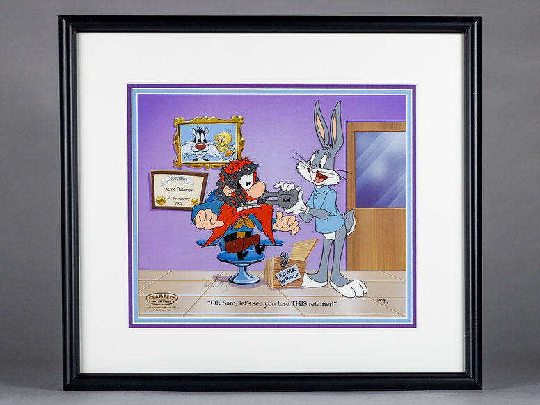 Bugs Bunny "Acme Retainer" Animation Cel Proof 2005